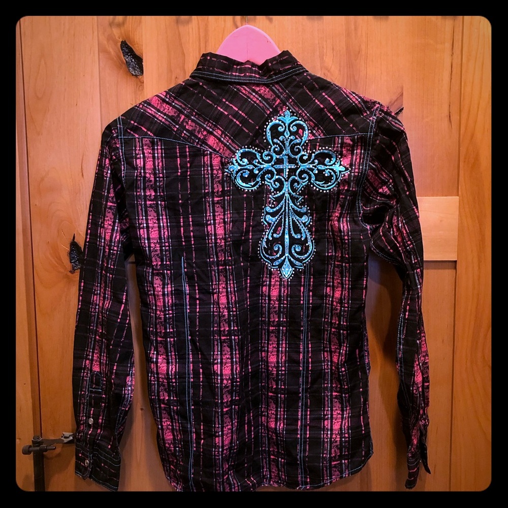 Cowgirl Hardware Western Shirt (girls)